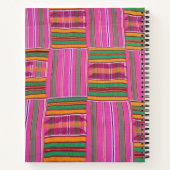 Carnet personnalisable African Print ! 8,5 x 11 (Dos)