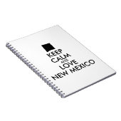Carnet Personnalisable CONSERVEZ CALME et AMOUR NOUVEAU M (Côté Droit)