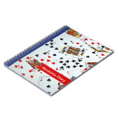 Carnet personnalisable de jeux de cartes de jeu (Côté gauche)