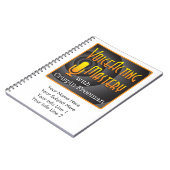 Carnet personnalisable de maîtrise temporaire de (Côté gauche)