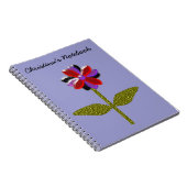 Carnet personnalisable en plastique brillant (Côté Droit)