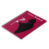 Carnet personnalisable Halloween Reaper Grim (Côté gauche)