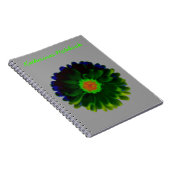 Carnet personnalisable Neon Marigold (Côté Droit)