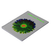 Carnet personnalisable Neon Marigold (Côté gauche)