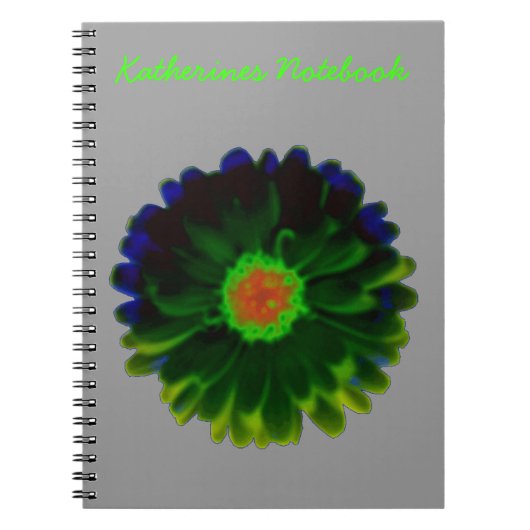 Carnet personnalisable Neon Marigold (Devant)