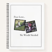 Carnet personnalisable pour animaux de compagnie (Devant)