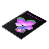 Carnet Personnalisable Pretty Pansy (Côté gauche)
