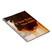 Carnet Personnalisable Rust Art Cool Amusant unique (Côté Droit)