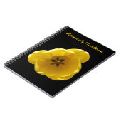 Carnet Personnalisable Tulipe Jaune (Côté gauche)