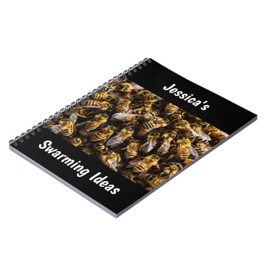 Carnet Personnalisation des abeilles de miel (Côté gauche)