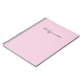 Carnet Personnalisé (Côté gauche)