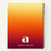 Carnet Personnalisé (Dos)