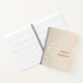 Carnet personnalisé à spirale (Intérieur)