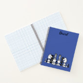Carnet personnalisé à thème d'échecs (Intérieur)