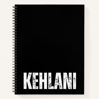 Carnet personnalisé avec Kehlani