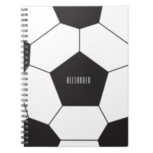 Carnet personnalisé balle de football