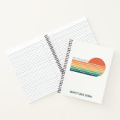 Carnet Personnalisé Be the Light Retro Christian (Intérieur)