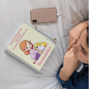 Carnet Personnalisé Chien Chien Puppy cadeau amant