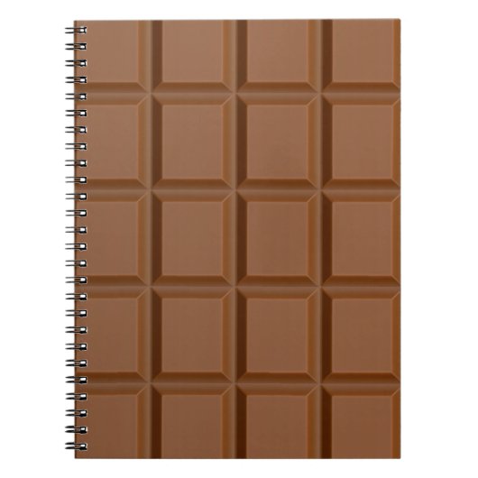 carnet personnalisé "Chocolate Bar" (Devant)
