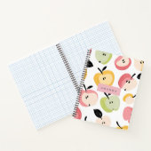 Carnet Personnalisé Coloré Cute Motif Apple (Intérieur)