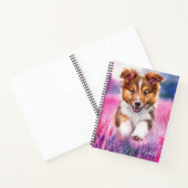 Carnet Personnalisé Cute Sheltie Chien Chien Chien Chien (Intérieur)