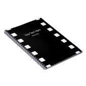 Carnet personnalisé de bande de film (Côté Droit)
