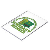Carnet personnalisé de l'équipe de boisson Leprech (Côté gauche)
