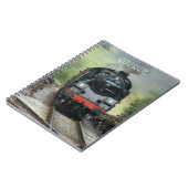 Carnet personnalisé de train de vapeur (Côté gauche)