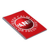 Carnet personnalisé du bouton Panic (Côté Droit)