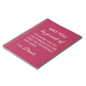 Carnet Personnalisé Fierté de soi (Côté gauche)