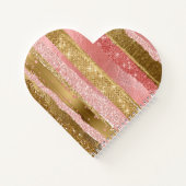 Carnet personnalisé Glam Heart (Dos)
