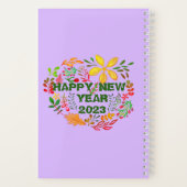 CARNET PERSONNALISÉ HEUREUX NOUVEL AN 20XX (Verso)