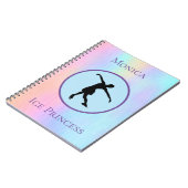 Carnet personnalisé "Ice Princess" (Côté gauche)