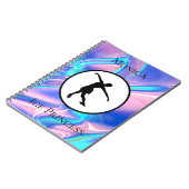 Carnet personnalisé "Ice Princess" (Côté gauche)