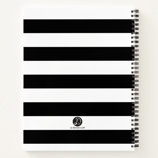 Carnet Personnalisé, Idées et objets Script (Dos)