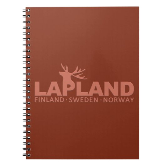 CARNET personnalisé LAPLAND (Devant)