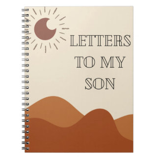 Carnet personnalisé | Lettres à mon fils