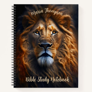 Carnet personnalisé Lion et conception du papier i