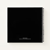 Carnet Personnalisé LORSQUE LES RACINES SONT PROFONDES Jo (Dos)