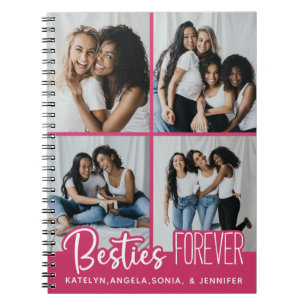 Carnet Personnalisé Meilleur Amis Forever 4 Collage de ph