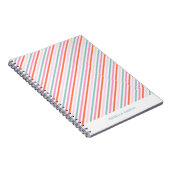Carnet Personnalisé Mignon Coloré (Côté Droit)