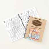 Carnet personnalisé Mixer (Intérieur)