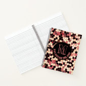 Carnet Personnalisé Nom Personnalisé Monogramme Portable  (Intérieur)