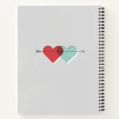 Carnet Personnalisé Notre Histoire D'Amour (Dos)