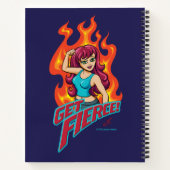 Carnet Personnalisé Obtenir Fierce Girl (Dos)