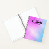 carnet personnalisé opale (Intérieur)