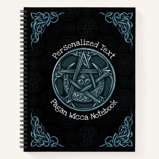 Carnet Personnalisé Pagan Wicca (Devant)