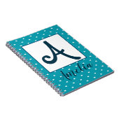 Carnet Personnalisé par nom / Initiale (Côté Droit)