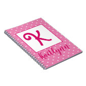 Carnet Personnalisé par nom / Initiale (Côté Droit)