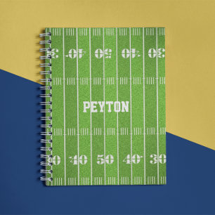 Carnet personnalisé par terrain de football